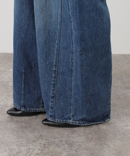 KURO(クロ)の「KURO STRUCTURE 964184:デニムパンツ(デニムパンツ・レディース・ブルー系その他・28/27/26)」の12枚目の写真