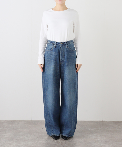 KURO(クロ)の「KURO STRUCTURE 964184:デニムパンツ(デニムパンツ・レディース・ブルー系その他・28/27/26)」の18枚目の写真