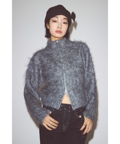 LAGUA GEM(ラグアジェム)の「HEM EMBROIDERY デニム(デニムパンツ・レディース・ブラック/ブルー・25inch/26inch/22inch/23inch/24inch)」の6枚目の写真