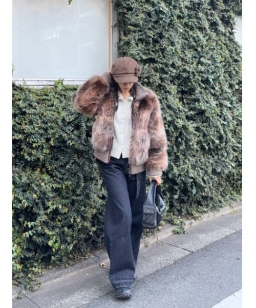 LAGUA GEM(ラグアジェム)の「HEM EMBROIDERY デニム(デニムパンツ・レディース・ブラック/ブルー・25inch/26inch/22inch/23inch/24inch)」の8枚目の写真