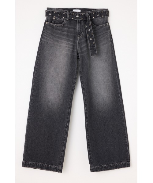 LAGUA GEM(ラグアジェム)の「HEM EMBROIDERY デニム(デニムパンツ・レディース・ブラック/ブルー・25inch/26inch/22inch/23inch/24inch)」の14枚目の写真