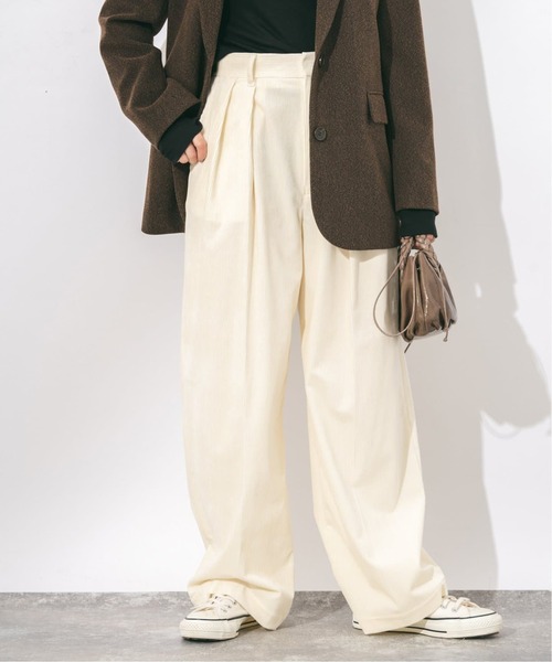 追加3》ストレッチコーデュロイ 2タックパンツ（その他パンツ