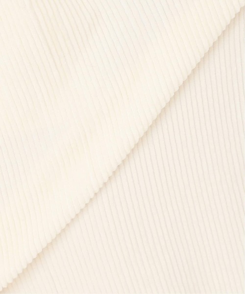 journal standard L'essage（ジャーナルスタンダードレサージュ）の「《追加3》ストレッチコーデュロイ 2タックパンツ（その他パンツ・レディース・ホワイト/ブラック/ベージュ・36/38/40）」の5枚目の写真