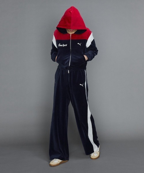 MASU（エムエーエスユー）の「PUMA×MASU/プーマ×エムエーエスユー/T7 SHORT TRACK HOODIE（パーカー・メンズ・ネイビー・SMALL/MEDIUM/LARGE/X-LARGE/X-SMALL）」の8枚目の写真