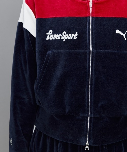 MASU（エムエーエスユー）の「PUMA×MASU/プーマ×エムエーエスユー/T7 SHORT TRACK HOODIE（パーカー・メンズ・ネイビー・SMALL/MEDIUM/LARGE/X-LARGE/X-SMALL）」の10枚目の写真