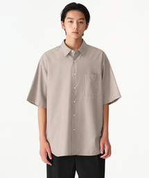 MUSINSA STANDARD（ムシンサスタンダード）の「Relaxed Wool Like Short Sleeve Shirt [Dusty Light Beige]（シャツ/ブラウス・メンズ）」