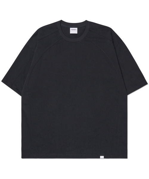 NOMANUAL(NOMANUAL)の「MOLTING T-SHIRT - BLACK(Tシャツ/カットソー・レディース・その他・SMALL/MEDIUM/LARGE/X-LARGE)」の1枚目の写真