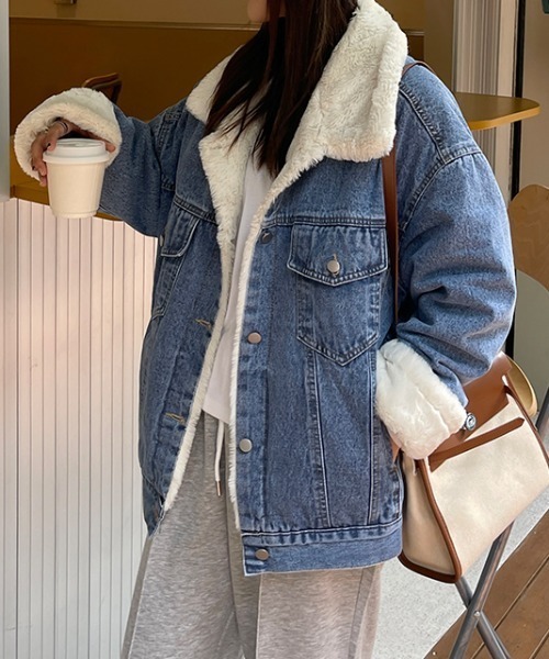 レプシィム デニムボアドッキングジャケット デニムボアドッキング