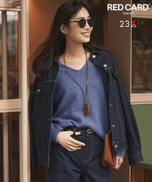 23区 L｜ニジュウサンクオオキイサイズのデニムジャケット（ボタン留め