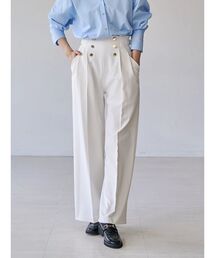 TONAL | マリンサイドベルトワイドパンツ(その他パンツ)