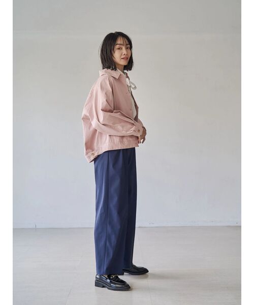 TONAL(トーナル)の「マリンサイドベルトワイドパンツ(その他パンツ・レディース・ネイビー/オフホワイト/ベージュ・SMALL/MEDIUM)」の18枚目の写真