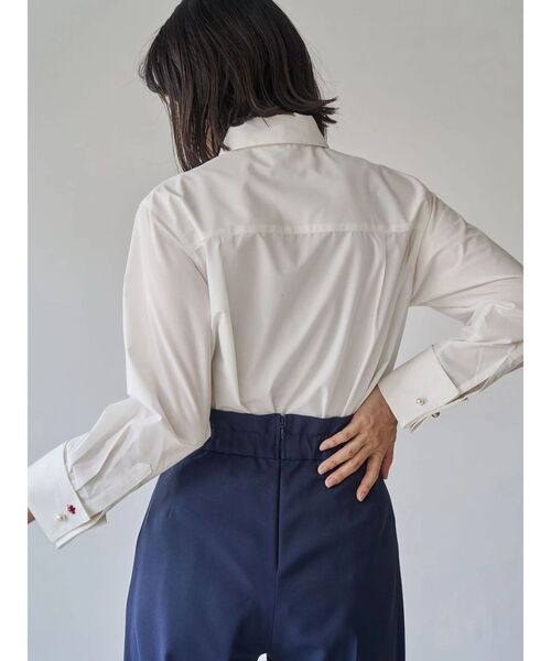 TONAL(トーナル)の「マリンサイドベルトワイドパンツ(その他パンツ・レディース・ネイビー/オフホワイト/ベージュ・SMALL/MEDIUM)」の21枚目の写真