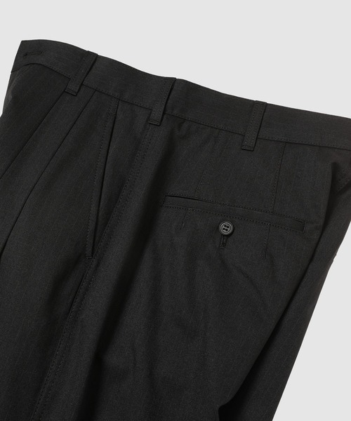 COMME des GARCONS HOMME（コム デ ギャルソン・オム）の「ESTER WOOL TWILL 2TACK - PANTS（その他パンツ・メンズ・ブラック/ネイビー・L/M/S/XS）」の4枚目の写真