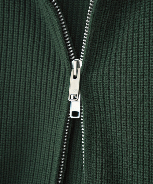 VICTIM(ヴィクティム)の「VICTIM ヴィクティム / DRIVERS KNIT ドライバーズニット ニットカーディガン / VTM-25-K-101(ニット/セーター・メンズ・ブラック/ダークグリーン/グレー・1/2)」の10枚目の写真