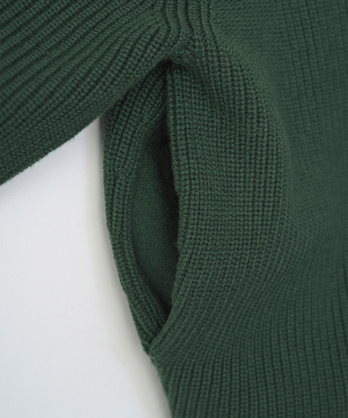 VICTIM(ヴィクティム)の「VICTIM ヴィクティム / DRIVERS KNIT ドライバーズニット ニットカーディガン / VTM-25-K-101(ニット/セーター・メンズ・ブラック/ダークグリーン/グレー・1/2)」の11枚目の写真