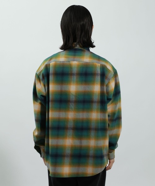 BAYFLOW(ベイフロー)の「アソート柄ネルチェックシャツ(シャツ/ブラウス・メンズ・グリーン/その他/ブラック・MEDIUM/LARGE)」の22枚目の写真