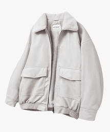 LADY VOLUME（レディーボリューム）の「622 ビーガンレザームートン_クリーム（ムートンコート）」