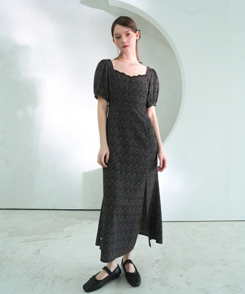 Vivacious（ビバシャス）の「Heart Slit Long Dress IVORY（ワンピース・レディース・アイボリー・SMALL/MEDIUM）」の2枚目の写真