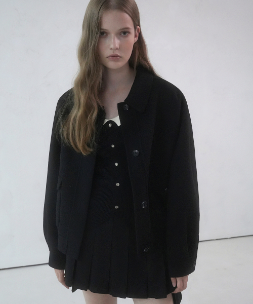 Vivacious(ビバシャス)の「Bene Handmade Wool Jacket BROWN(その他アウター・レディース・ブラウン・FREE)」の2枚目の写真