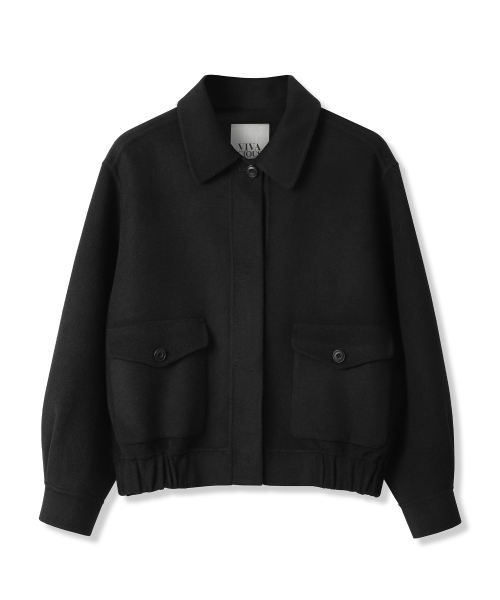 Vivacious(ビバシャス)の「Bene Handmade Wool Jacket BROWN(その他アウター・レディース・ブラウン・FREE)」の4枚目の写真