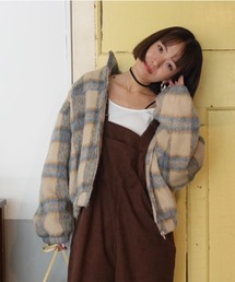 TEEN BOOP｜ティーンブープのブルゾン（チェック柄）通販 - ZOZOTOWN