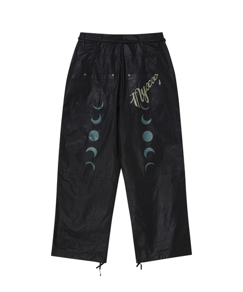 NYXX(エヌワイエックスエックス)の「STRAP BELTED FAUX LEATHER PANTS BLACK(その他パンツ・レディース・その他・SMALL/MEDIUM)」の2枚目の写真