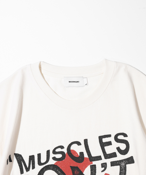 MASSNOUN(マスノウン)の「サバイブバンパルティ MSITS002-CR(Tシャツ/カットソー・レディース・その他・MEDIUM/LARGE/X-LARGE)」の3枚目の写真