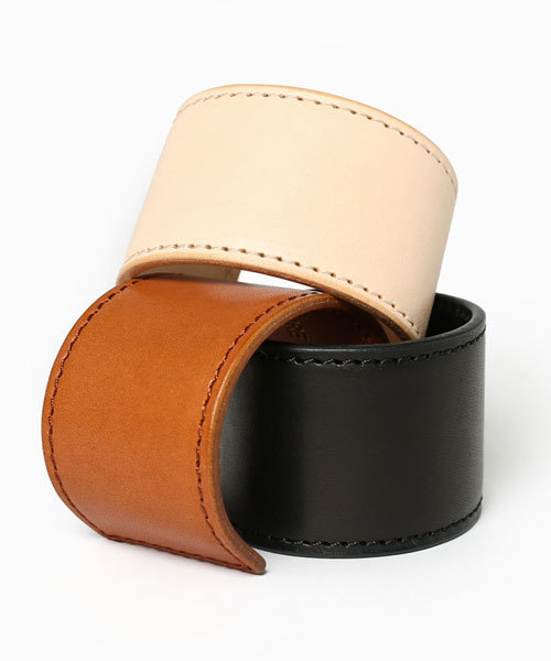 NANO universe（ナノユニバース）の「F/レザーバングル 1（バングル/リストバンド・メンズ・ブラウン系その他/ブラック/ダークブラウン・FREE）」の6枚目の写真