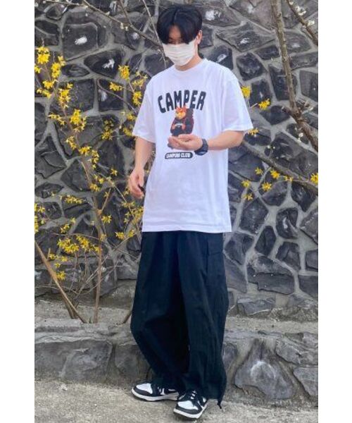 CREAM SODA LAB(クリームソーダラボ)の「キャンピングクラブ 半袖Tシャツ ホワイト(Tシャツ/カットソー・メンズ・その他・XX-LARGE/X-LARGE/MEDIUM/LARGE)」の16枚目の写真