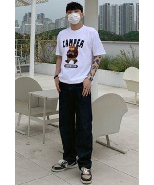 CREAM SODA LAB(クリームソーダラボ)の「キャンピングクラブ 半袖Tシャツ ホワイト(Tシャツ/カットソー・メンズ・その他・XX-LARGE/X-LARGE/MEDIUM/LARGE)」の18枚目の写真