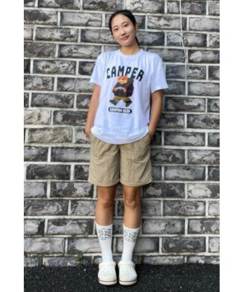 CREAM SODA LAB(クリームソーダラボ)の「キャンピングクラブ 半袖Tシャツ ホワイト(Tシャツ/カットソー・メンズ・その他・XX-LARGE/X-LARGE/MEDIUM/LARGE)」の19枚目の写真