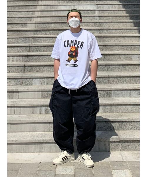 CREAM SODA LAB(クリームソーダラボ)の「キャンピングクラブ 半袖Tシャツ ホワイト(Tシャツ/カットソー・メンズ・その他・XX-LARGE/X-LARGE/MEDIUM/LARGE)」の22枚目の写真