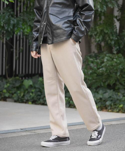 ITEMS URBANRESEARCH（アイテムズ アーバンリサーチ）の「裏フリースボンディングコーデュロイパンツ（その他パンツ・メンズ・ブラック/ライトベージュ/ブラウン・SMALL/MEDIUM/LARGE）」の5枚目の写真