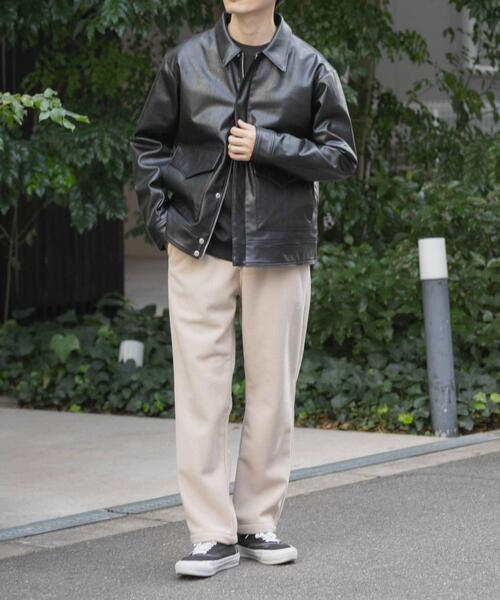ITEMS URBANRESEARCH（アイテムズ アーバンリサーチ）の「裏フリースボンディングコーデュロイパンツ（その他パンツ・メンズ・ブラック/ライトベージュ/ブラウン・SMALL/MEDIUM/LARGE）」の6枚目の写真