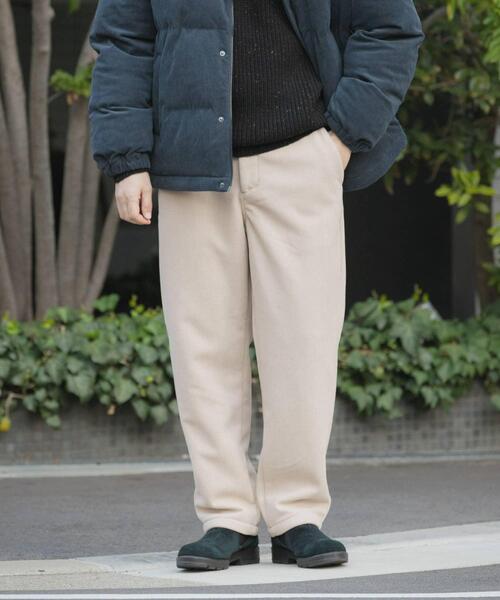 ITEMS URBANRESEARCH（アイテムズ アーバンリサーチ）の「裏フリースボンディングコーデュロイパンツ（その他パンツ・メンズ・ブラック/ライトベージュ/ブラウン・SMALL/MEDIUM/LARGE）」の7枚目の写真