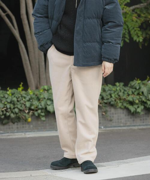 ITEMS URBANRESEARCH（アイテムズ アーバンリサーチ）の「裏フリースボンディングコーデュロイパンツ（その他パンツ・メンズ・ブラック/ライトベージュ/ブラウン・SMALL/MEDIUM/LARGE）」の8枚目の写真