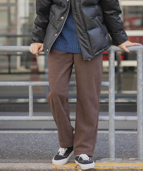 ITEMS URBANRESEARCH（アイテムズ アーバンリサーチ）の「裏フリースボンディングコーデュロイパンツ（その他パンツ・メンズ・ブラック/ライトベージュ/ブラウン・SMALL/MEDIUM/LARGE）」の19枚目の写真