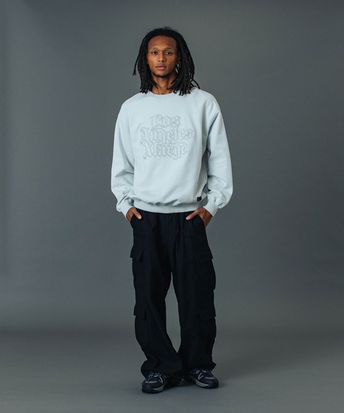 XLARGE（エクストララージ）の「DOUBLE CARGO PANTS（カーゴパンツ・メンズ・ブラック/オリーブ/ネイビー・30inch/32inch/34inch/36inch）」の7枚目の写真