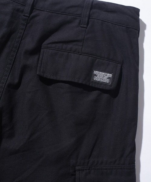 XLARGE（エクストララージ）の「DOUBLE CARGO PANTS（カーゴパンツ・メンズ・ブラック/オリーブ/ネイビー・30inch/32inch/34inch/36inch）」の20枚目の写真