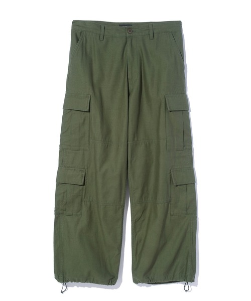 XLARGE（エクストララージ）の「DOUBLE CARGO PANTS（カーゴパンツ・メンズ・ブラック/オリーブ/ネイビー・30inch/32inch/34inch/36inch）」の10枚目の写真