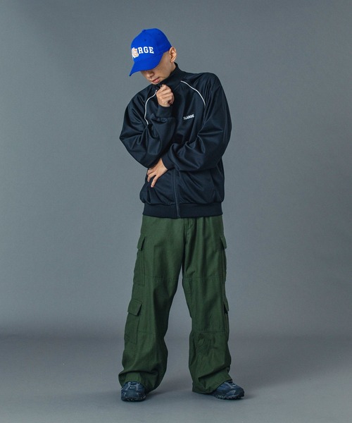 XLARGE（エクストララージ）の「DOUBLE CARGO PANTS（カーゴパンツ・メンズ・ブラック/オリーブ/ネイビー・30inch/32inch/34inch/36inch）」の15枚目の写真
