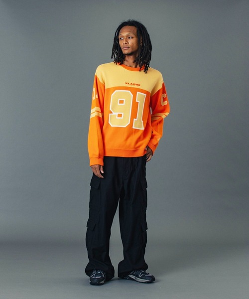 XLARGE（エクストララージ）の「DOUBLE CARGO PANTS（カーゴパンツ・メンズ・ブラック/オリーブ/ネイビー・30inch/32inch/34inch/36inch）」の22枚目の写真
