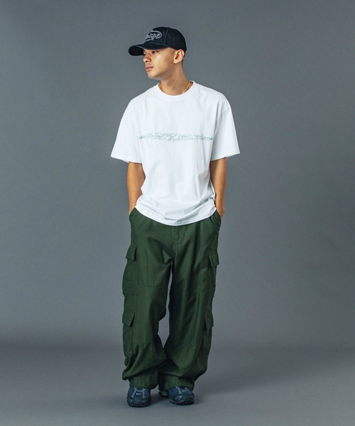 XLARGE（エクストララージ）の「DOUBLE CARGO PANTS（カーゴパンツ・メンズ・ブラック/オリーブ/ネイビー・30inch/32inch/34inch/36inch）」の16枚目の写真