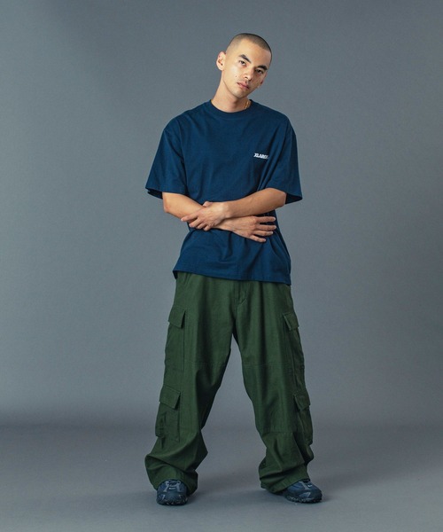 XLARGE（エクストララージ）の「DOUBLE CARGO PANTS（カーゴパンツ・メンズ・ブラック/オリーブ/ネイビー・30inch/32inch/34inch/36inch）」の17枚目の写真