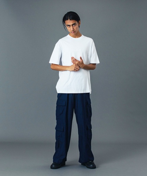 XLARGE（エクストララージ）の「DOUBLE CARGO PANTS（カーゴパンツ・メンズ・ブラック/オリーブ/ネイビー・30inch/32inch/34inch/36inch）」の18枚目の写真