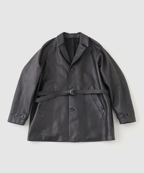 EDIFICE(エディフィス)の「OLD JOE(オールド ジョー) PATINA HORSE-HIDE VEHICLE COAT(その他アウター・メンズ・ブラック・38)」の1枚目の写真
