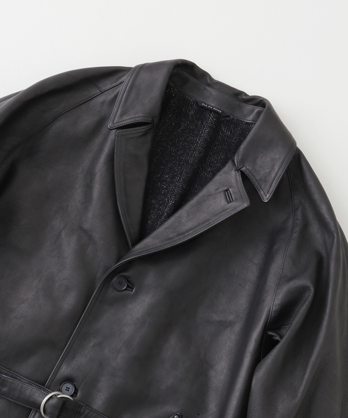 EDIFICE(エディフィス)の「OLD JOE(オールド ジョー) PATINA HORSE-HIDE VEHICLE COAT(その他アウター・メンズ・ブラック・38)」の3枚目の写真