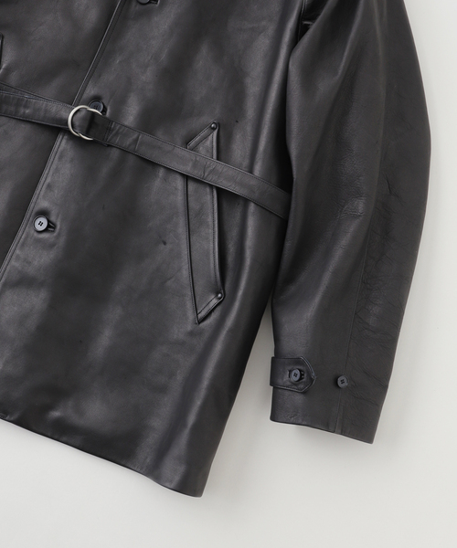 EDIFICE(エディフィス)の「OLD JOE(オールド ジョー) PATINA HORSE-HIDE VEHICLE COAT(その他アウター・メンズ・ブラック・38)」の4枚目の写真