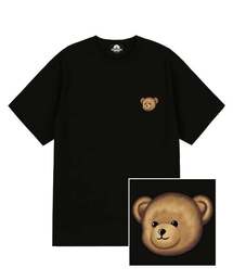 SMALL BEAR FACE Tシャツ - ブラック
