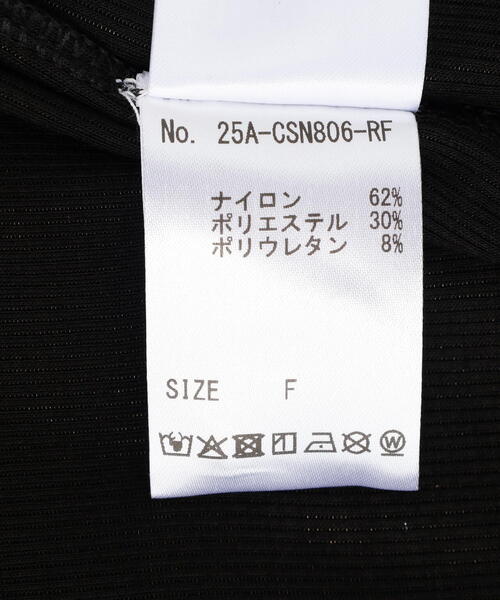 ROYAL FLASH（ロイヤルフラッシュ）の「MITSUKI/ミツキ/カップ付きデイリータンクトップ（タンクトップ・レディース・ブラック・F）」の7枚目の写真